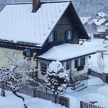 Ferienhaus Waldglueck غوساو المظهر الخارجي الصورة